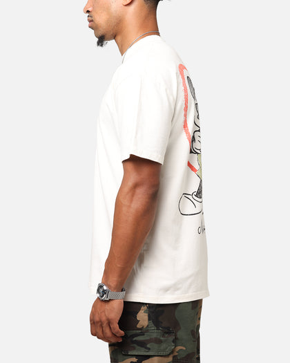 Goat Crew Disney’s Mickey Mouse & Minnie Mouse Heavyweight T-Shirt Off White