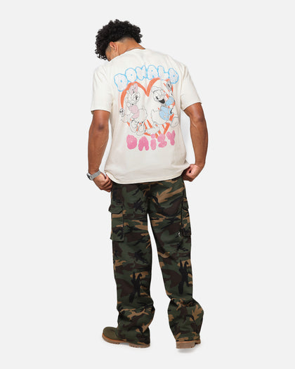 Goat Crew Disney’s Daisy Duck & Donald Duck Heavy T-Shirt Off White