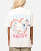 Goat Crew Disney’s Daisy Duck & Donald Duck Heavy T-Shirt Off White