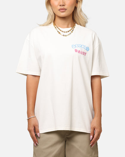 Goat Crew Disney’s Daisy Duck & Donald Duck Heavy T-Shirt Off White