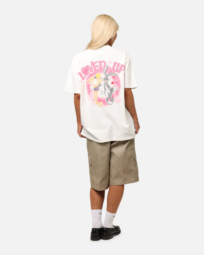 Goat Crew X Warner Bros. Looney Tunes In Love Looney Heavy T-Shirt Off White
