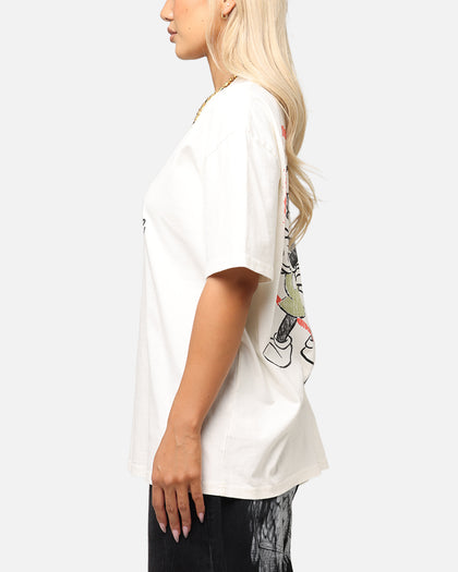 Goat Crew Disney’s Mickey Mouse & Minnie Mouse Heavy T-Shirt Off White