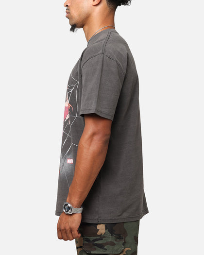 Goat Crew Marvel’s Spider-Man Peter Parker & MJ Heavy T-Shirt Black Wash