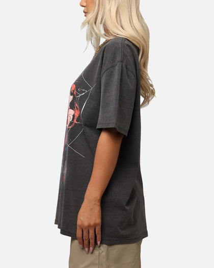 Goat Crew Marvel’s Spider-Man Peter Parker & MJ Heavy T-Shirt Black Wash