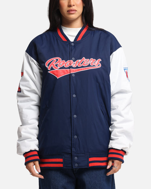 Bleacher Athletic Sydney Roosters NRL 1908 Baseball Varsity Jacket Official Team Colour