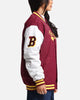 Bleacher Athletic Brisbane Broncos NRL 1908 Baseball Varsity Jacket Official Team Colour