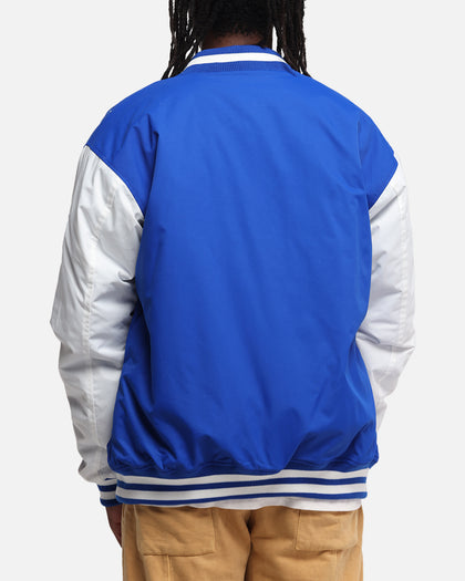 Bleacher Athletic Canterbury-Bankstown Bulldogs NRL 1908 Baseball Varsity Jacket Official Team Colour