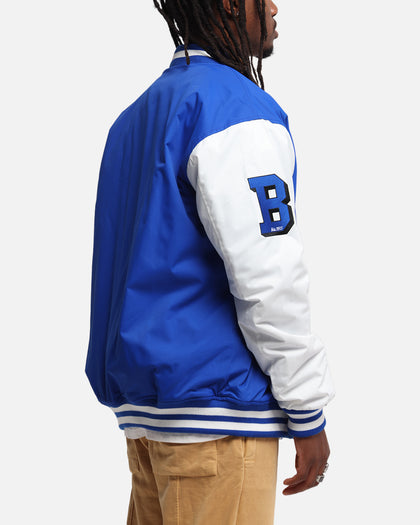 Bleacher Athletic Canterbury-Bankstown Bulldogs NRL 1908 Baseball Varsity Jacket Official Team Colour