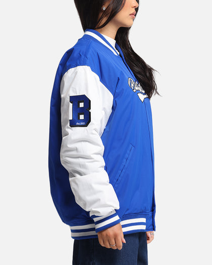 Bleacher Athletic Canterbury-Bankstown Bulldogs NRL 1908 Baseball Varsity Jacket Official Team Colour