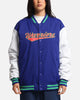 Bleacher Athletic New Zealand Warriors NRL 1908 Baseball Varsity Jacket Official Team Colour