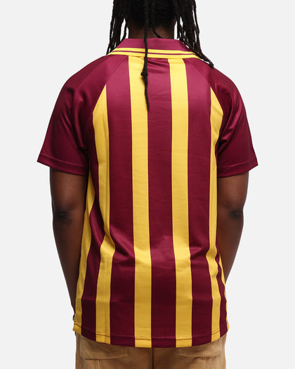 Bleacher Athletic Brisbane Broncos NRL 1908 Collared T-Shirt Official Team Colour