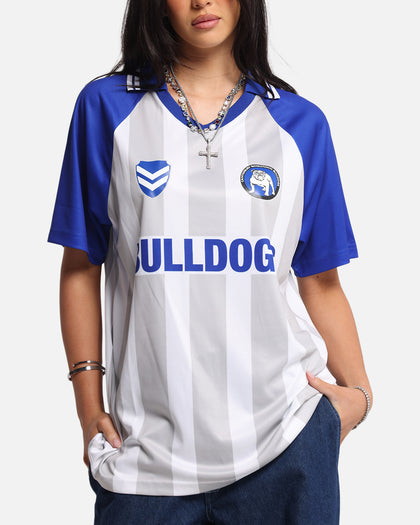 Bleacher Athletic Canterbury-Bankstown Bulldogs NRL 1908 Collared T-Shirt Official Team Colour