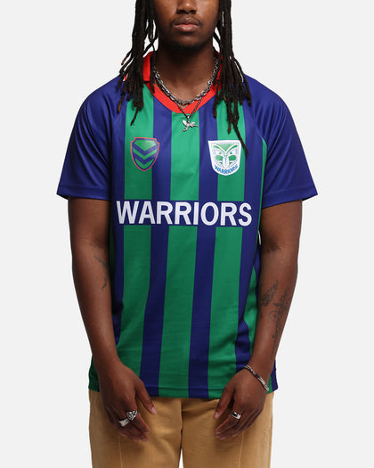 Bleacher Athletic New Zealand Warriors NRL 1908 Collared T-Shirt Official Team Colour