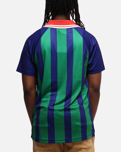 Bleacher Athletic New Zealand Warriors NRL 1908 Collared T-Shirt Official Team Colour