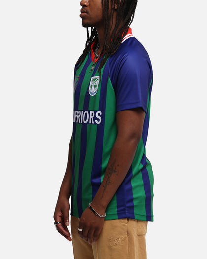 Bleacher Athletic New Zealand Warriors NRL 1908 Collared T-Shirt Official Team Colour