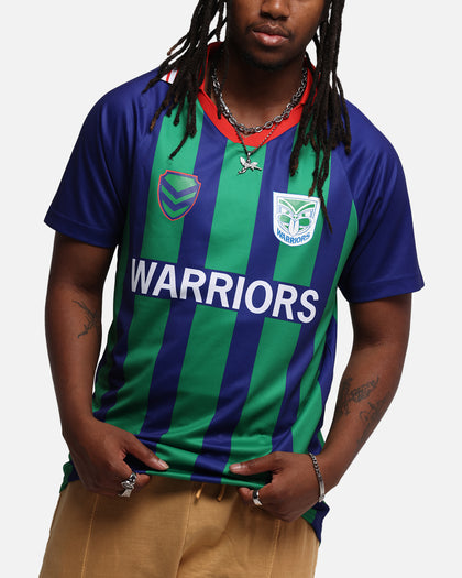 Bleacher Athletic New Zealand Warriors NRL 1908 Collared T-Shirt Official Team Colour