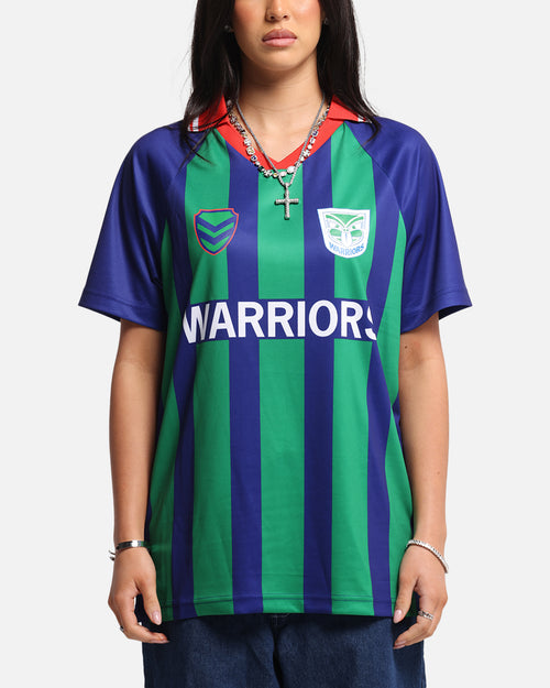 Bleacher Athletic New Zealand Warriors NRL 1908 Collared T-Shirt Official Team Colour
