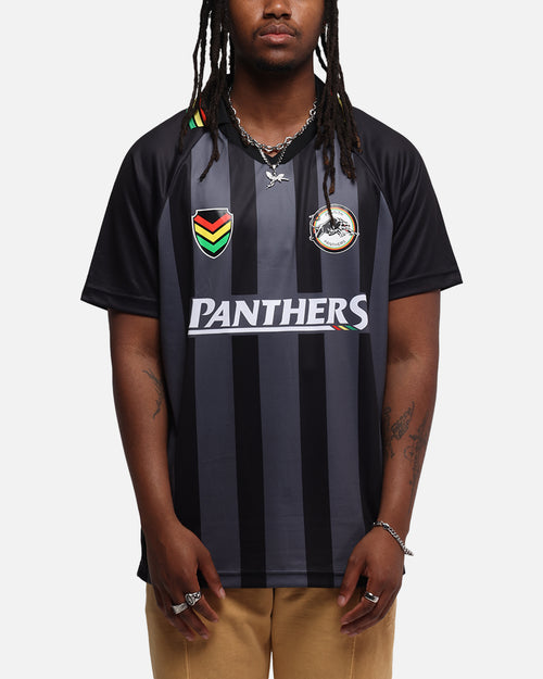 Bleacher Athletic Penrith Panthers NRL 1908 Collared T-Shirt Official Team Colour