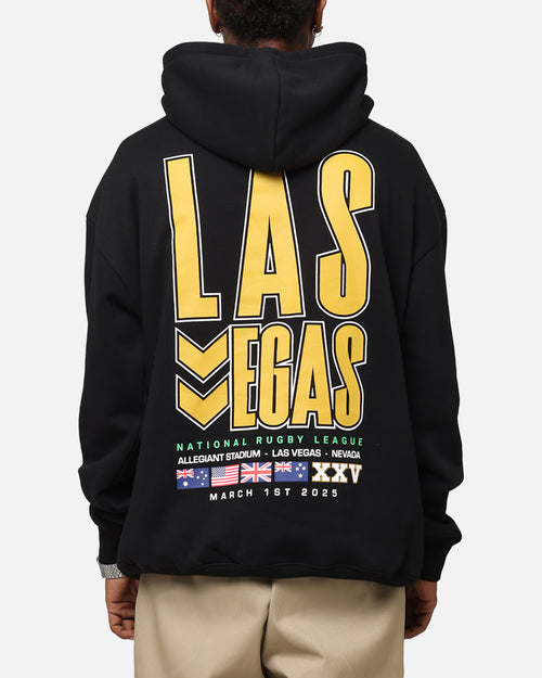Bleacher Athletic NRL 2025 Las Vegas Round Hoodie Black