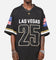 Bleacher Athletic NRL 2025 Las Vegas Round Grid Iron T-Shirt Black