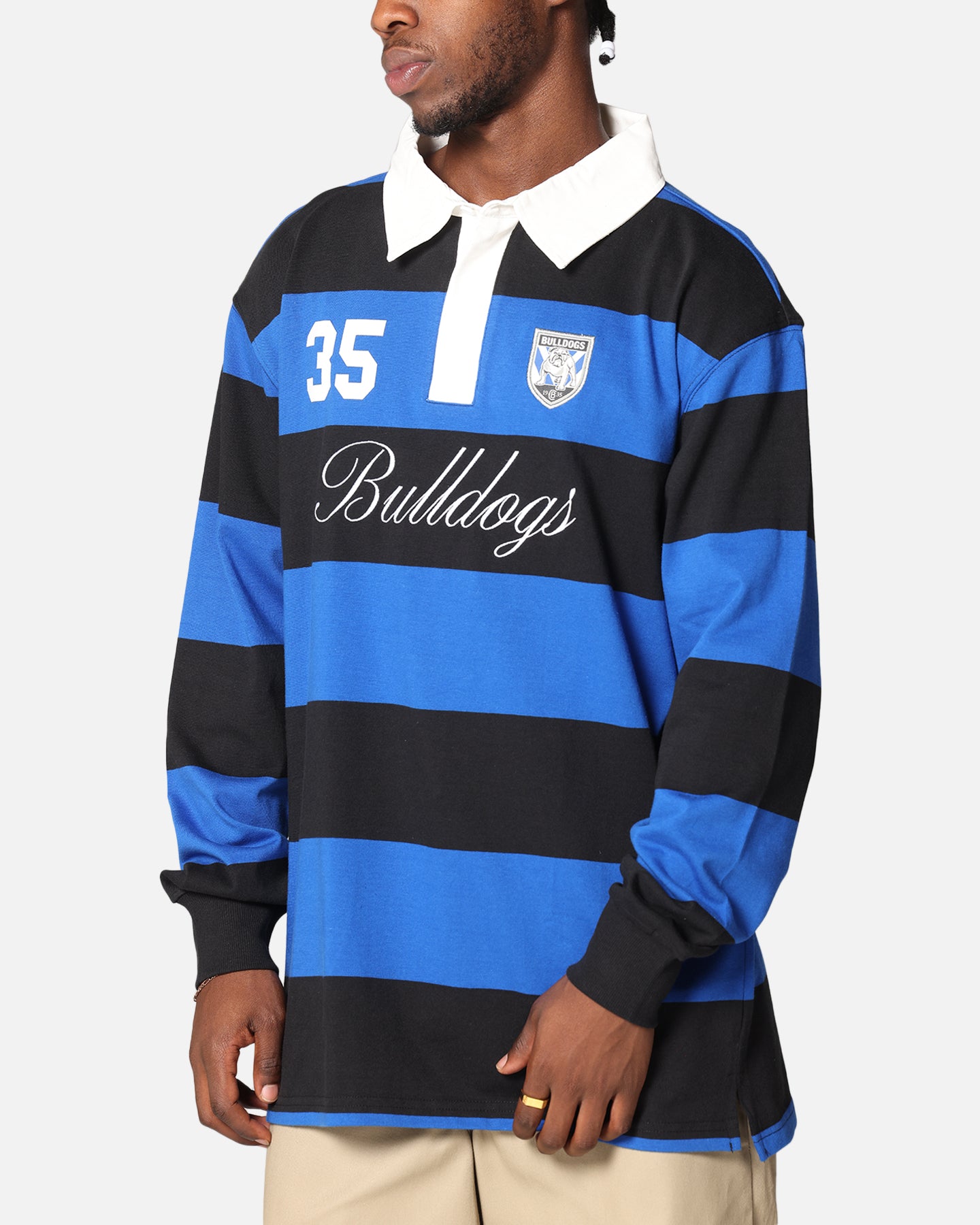 Bleacher Athletic Canterbury-Bankstown Bulldogs NRL Stripe Rugby