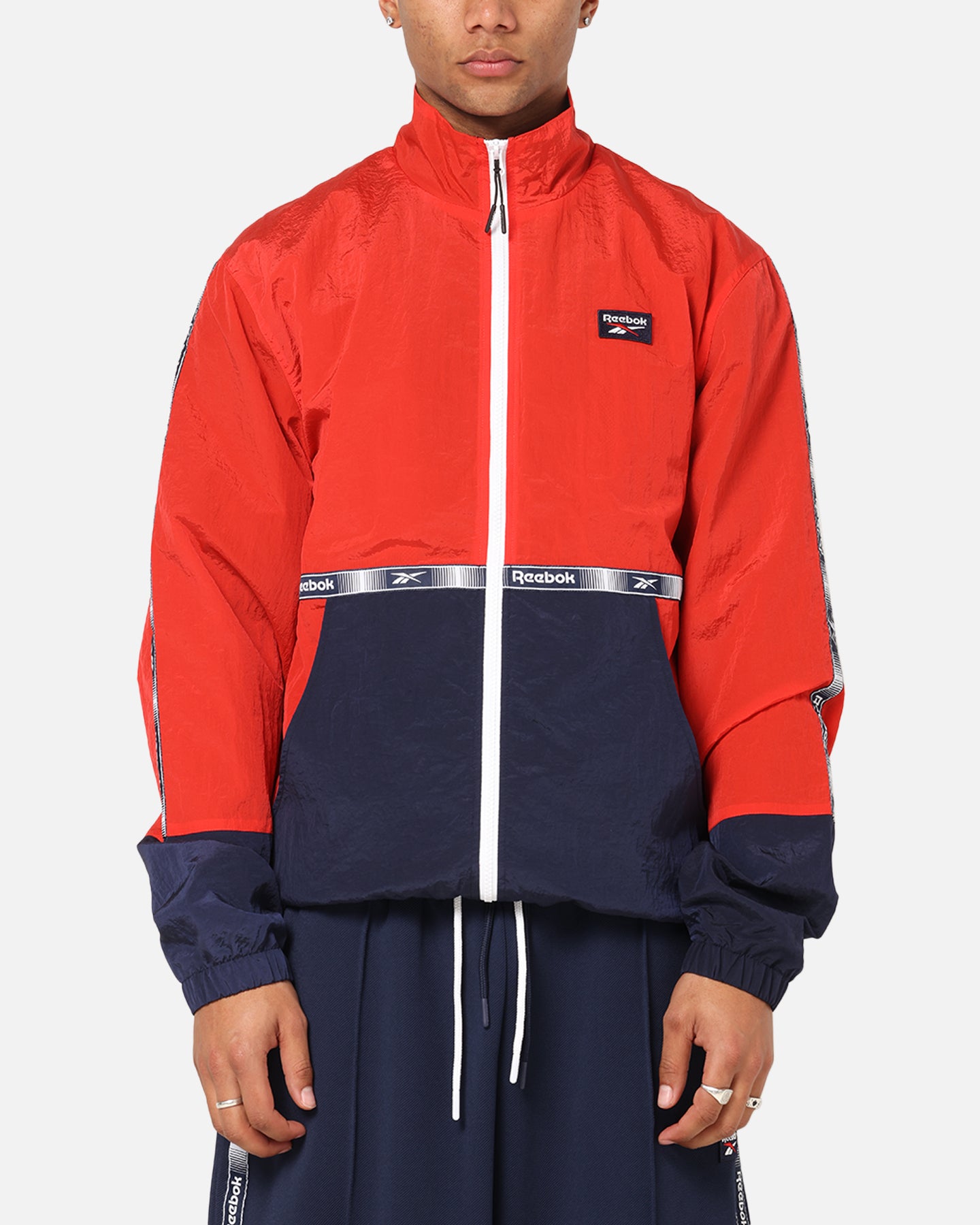 Reebok Archive Track Jacket Red/Navy | Culture Kings