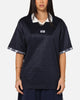 Reebok Monogram Football Polo T-Shirt Navy