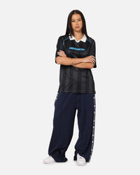 Reebok Retro Footy Polo T-Shirt Black