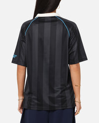 Reebok Retro Footy Polo T-Shirt Black