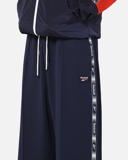 Rebook Taped Track Pants Navy