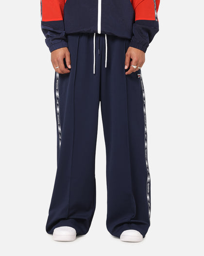 Rebook Taped Track Pants Navy