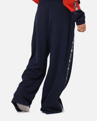 Rebook Taped Track Pants Navy