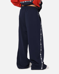 Rebook Taped Track Pants Navy