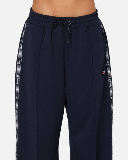 Rebook Taped Track Pants Navy