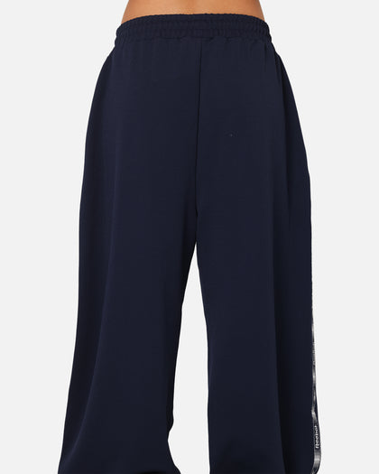 Rebook Taped Track Pants Navy