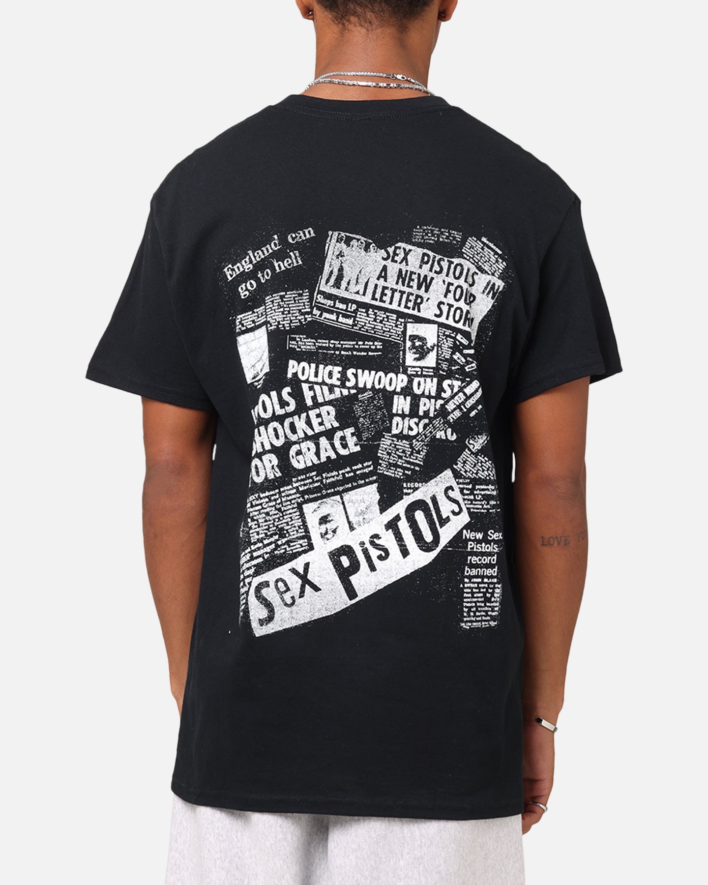 Sex Pistols Anarchy In The UK T-Shirt Black | Culture Kings