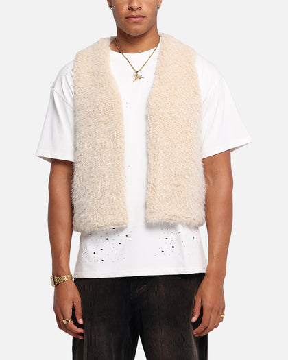 XXIII Fur Vest Cream