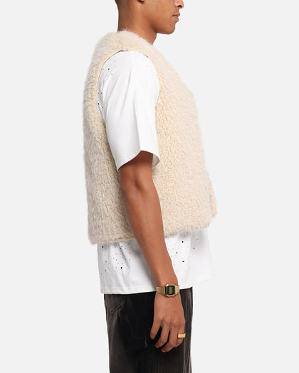 XXIII Fur Vest Cream