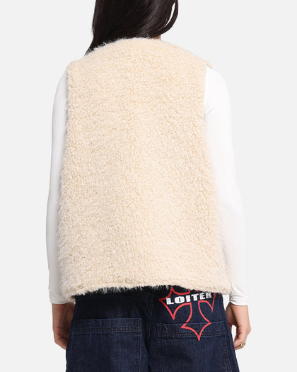 XXIII Fur Vest Cream
