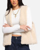 XXIII Fur Vest Cream