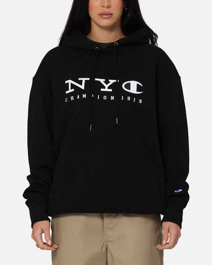 Champion Rochester Graphic Hoodie Black