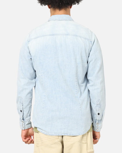 G-Star Dakota Slim Long Sleeve Shirt Faded Blue