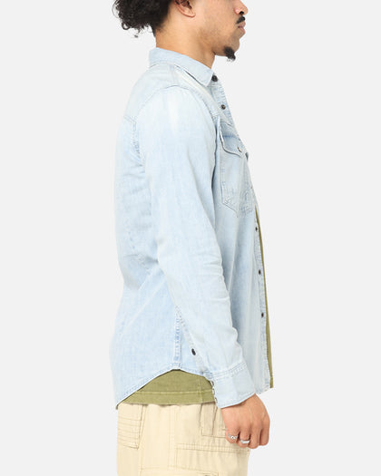 G-Star Dakota Slim Long Sleeve Shirt Faded Blue