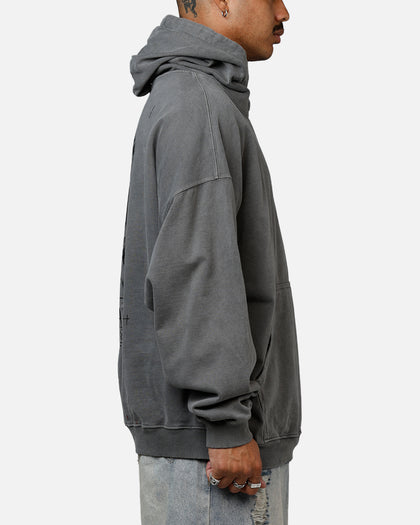 Saint Morta Lost Souls Premium Hoodie Washed Charcoal