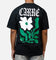 Carre Eternal Garden Heavyweight T-Shirt Black Acidwash