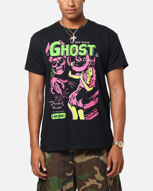 Ghost Comic T-Shirt Black