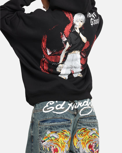 Goat Crew X Tokyo Ghoul Kaneki Premium Hoodie Black