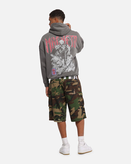 American Thrift Marvel X-Men Magneto Premium Hoodie Washed Charcoal