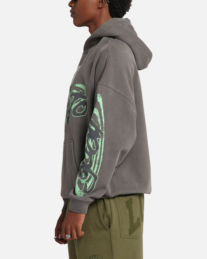 Goat Crew X Naruto Sage Mode Premium Hoodie Washed Charcoal