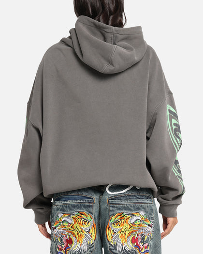 Goat Crew X Naruto Sage Mode Premium Hoodie Washed Charcoal